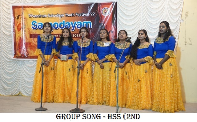 Trivandrum Sahodaya Youth Festival - Sargodayam2022-2023